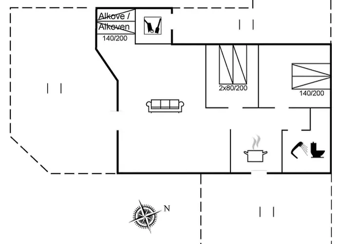 Tonna - 1km From The Sea By Interhome Hébergement de vacances *